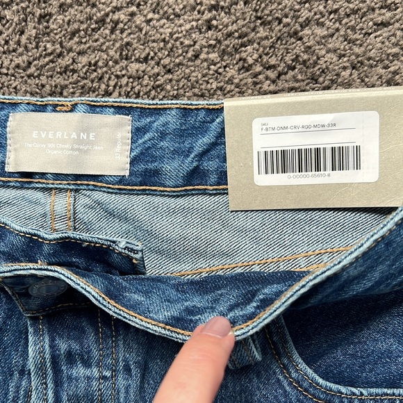 Everlane Curvy ’90s Cheeky® Jean - NWT - size 33 - Picture 7 of 8